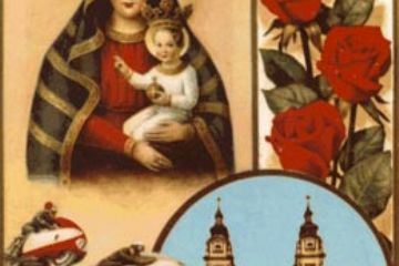 Cartolina della Madonna