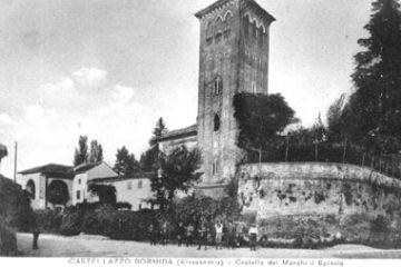 Torre del castello - Vista da Via Duca d'Aosta