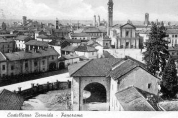 Panorama di Castellazzo Bormida dal Castello