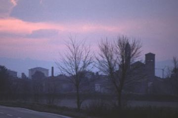 Panorama di notte