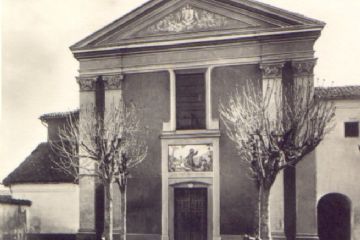 immagine in bianco e nero della Chiesa dei Frati Minori Cappuccini